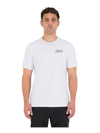 Salty Tavern Short Sleeve in White