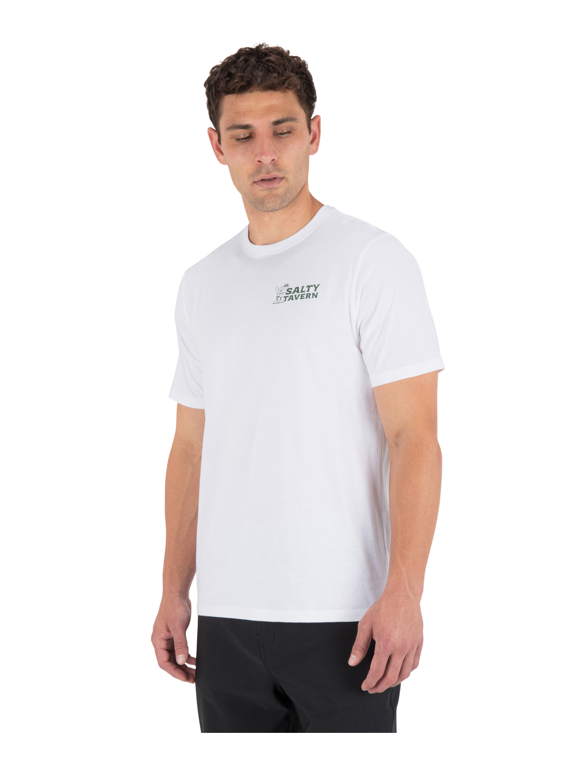 Salty Tavern Short Sleeve in White