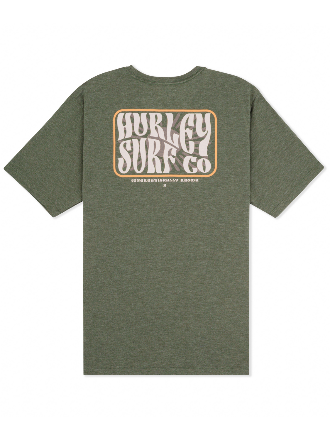 Skyline Slub Short Sleeve in Charcoal Fern