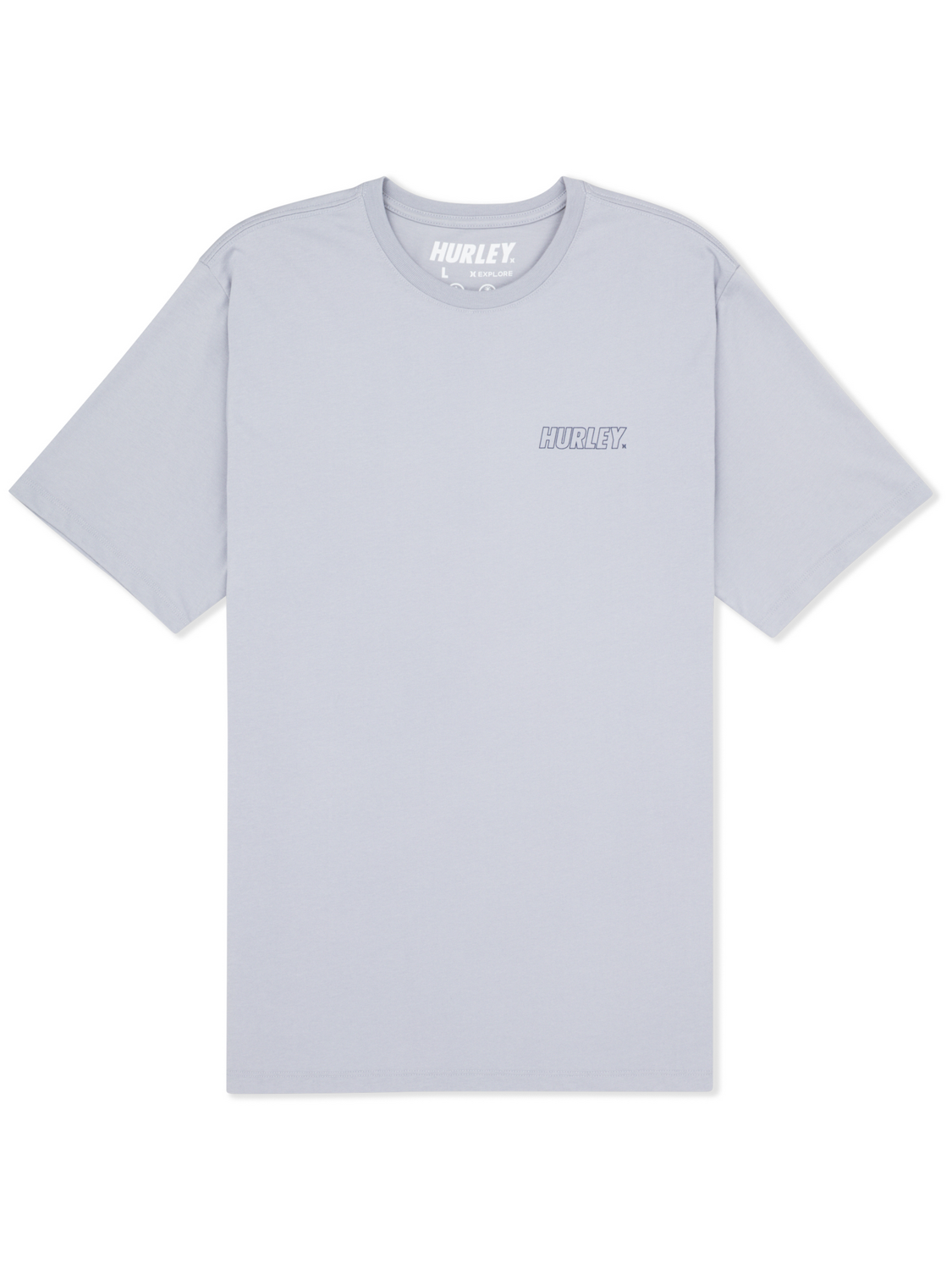 H20-Dri Fastlane Lined Short Sleeve in Light Asteroid