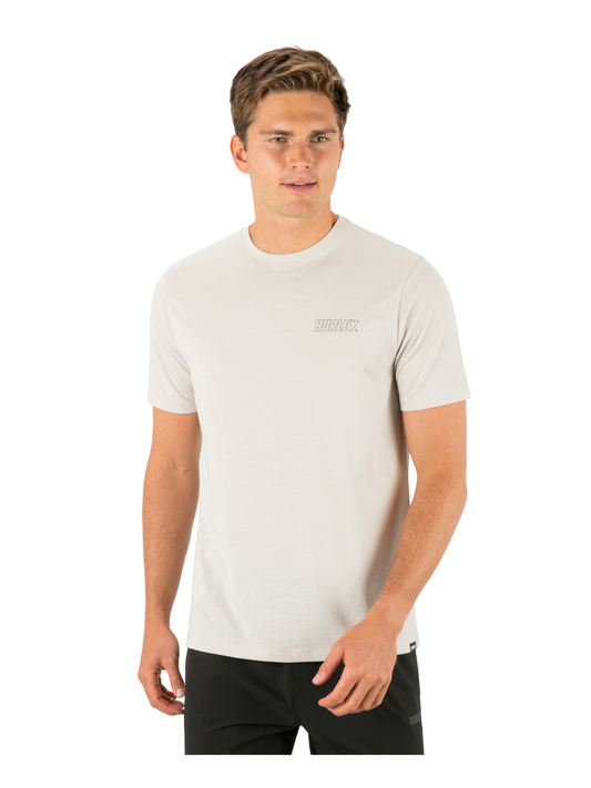 H2O Dri Fastlane Lined Short Sleeve in Bone