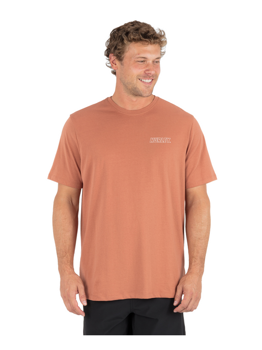 H2O Dri Fastlane Lined Short Sleeve in Auburn
