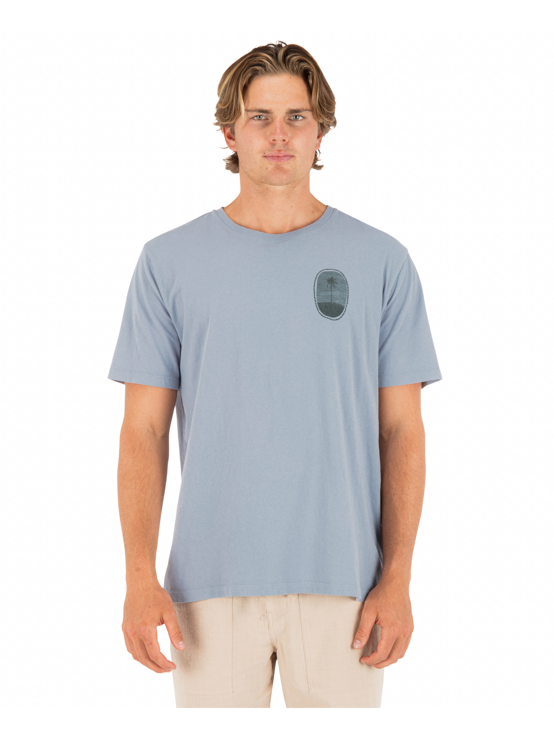 Seclusion Short Sleeve in Worker Blue