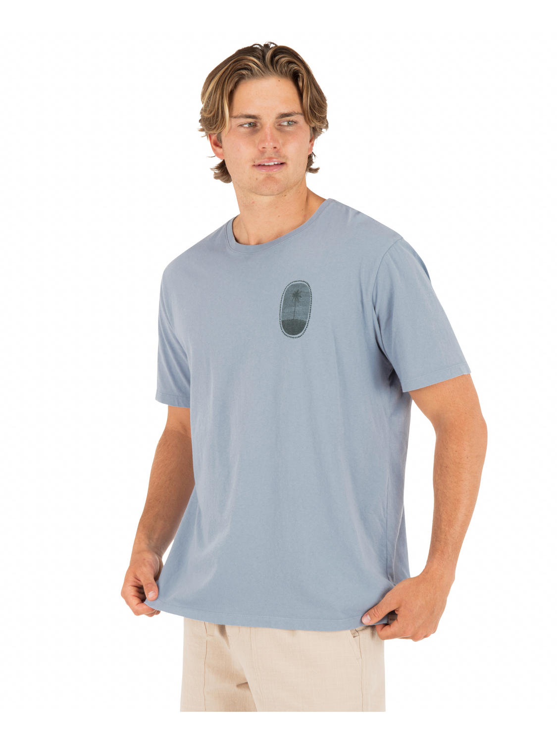 Seclusion Short Sleeve in Worker Blue