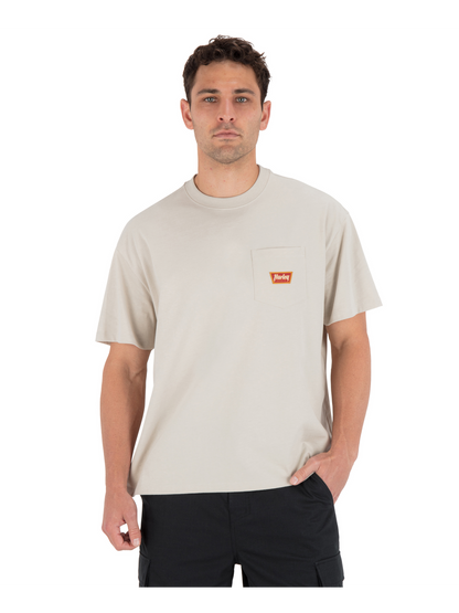 Built Patch Pocket Short Sleeve in Bone