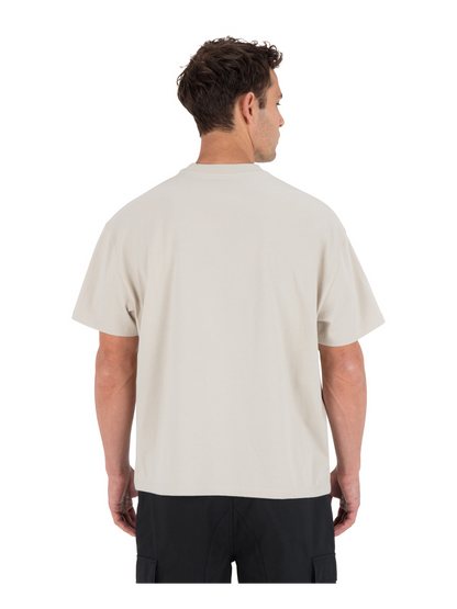 Built Patch Pocket Short Sleeve in Bone
