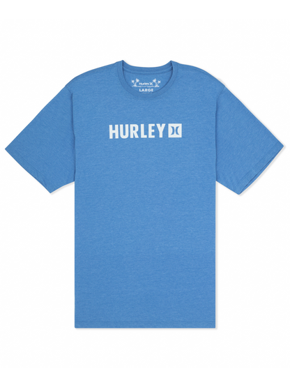 The Box Short Sleeve in Seashore Heather