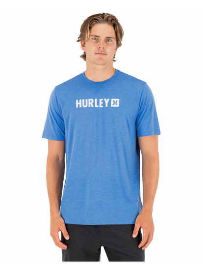 The Box Short Sleeve in Seashore Heather