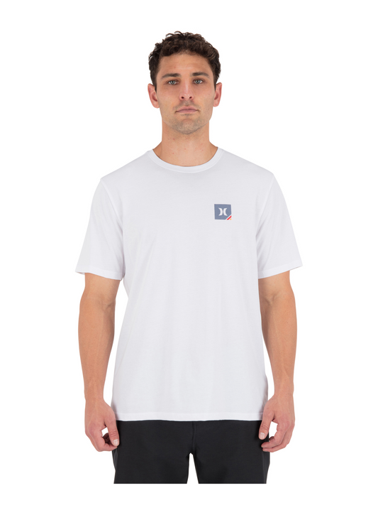 Corner Short Sleeve in White