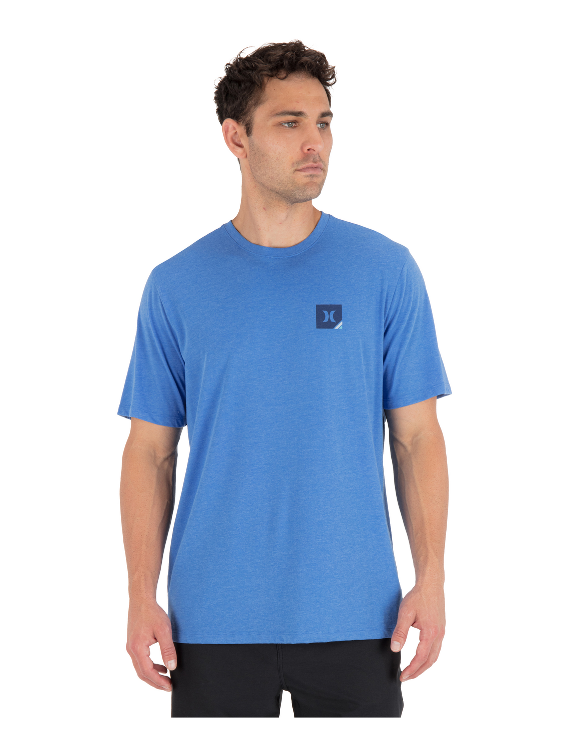 Corner Short Sleeve in Seashore Heather