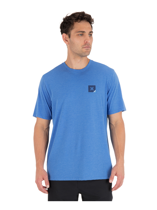 Corner Short Sleeve in Seashore Heather