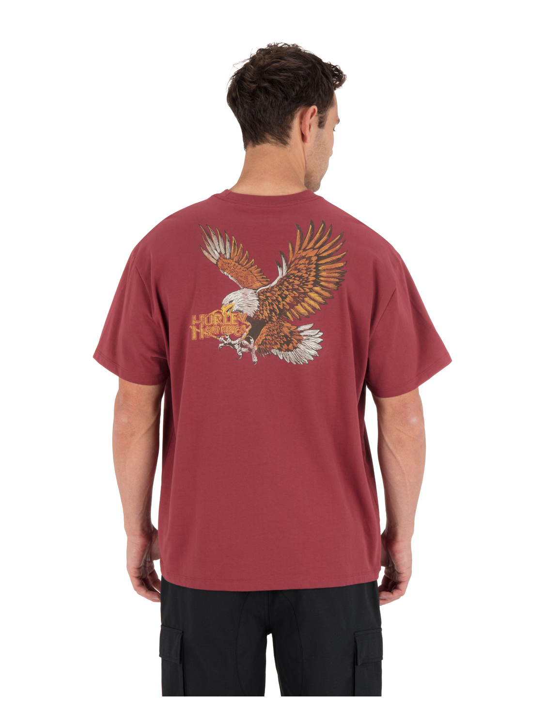 Fly Short Sleeve in Cherry Crimson