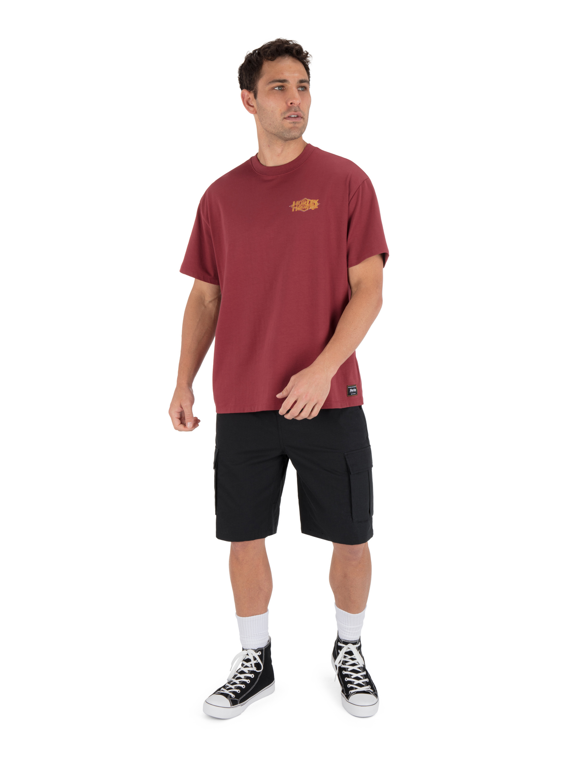 Fly Short Sleeve in Cherry Crimson