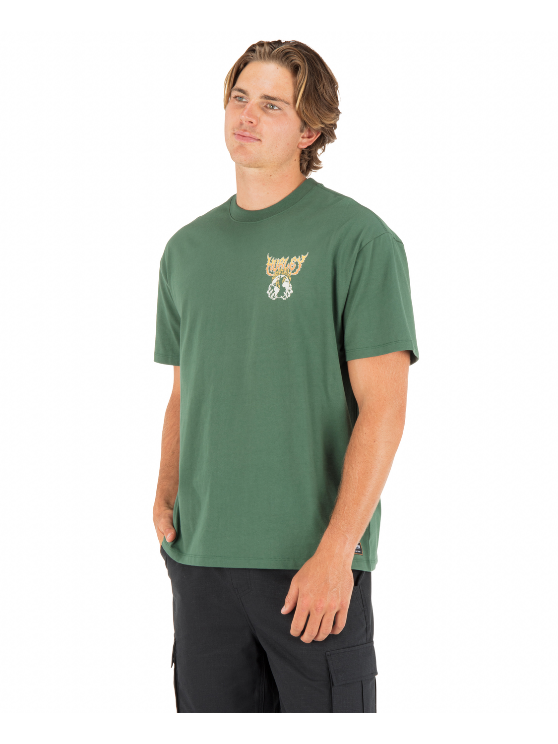 Fire Short Sleeve in Jungle