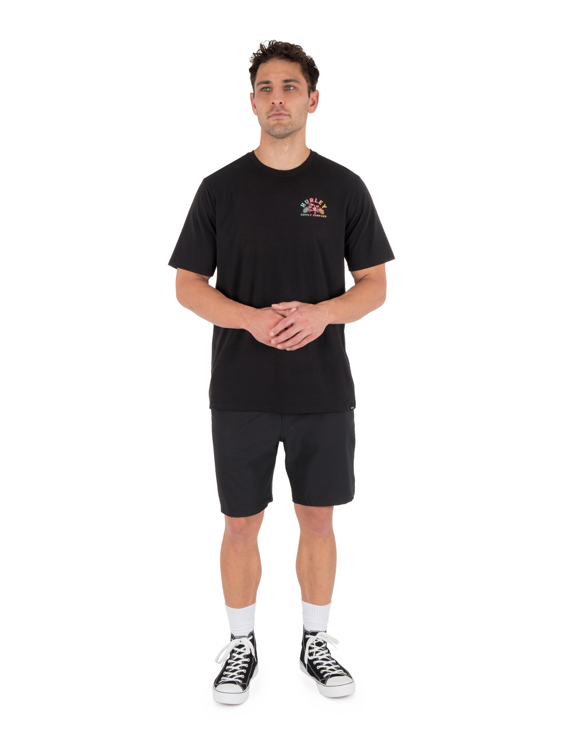 Birds Of Paradise Short Sleeve in Black