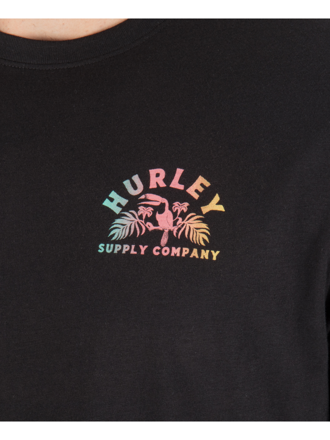 Birds Of Paradise Short Sleeve in Black