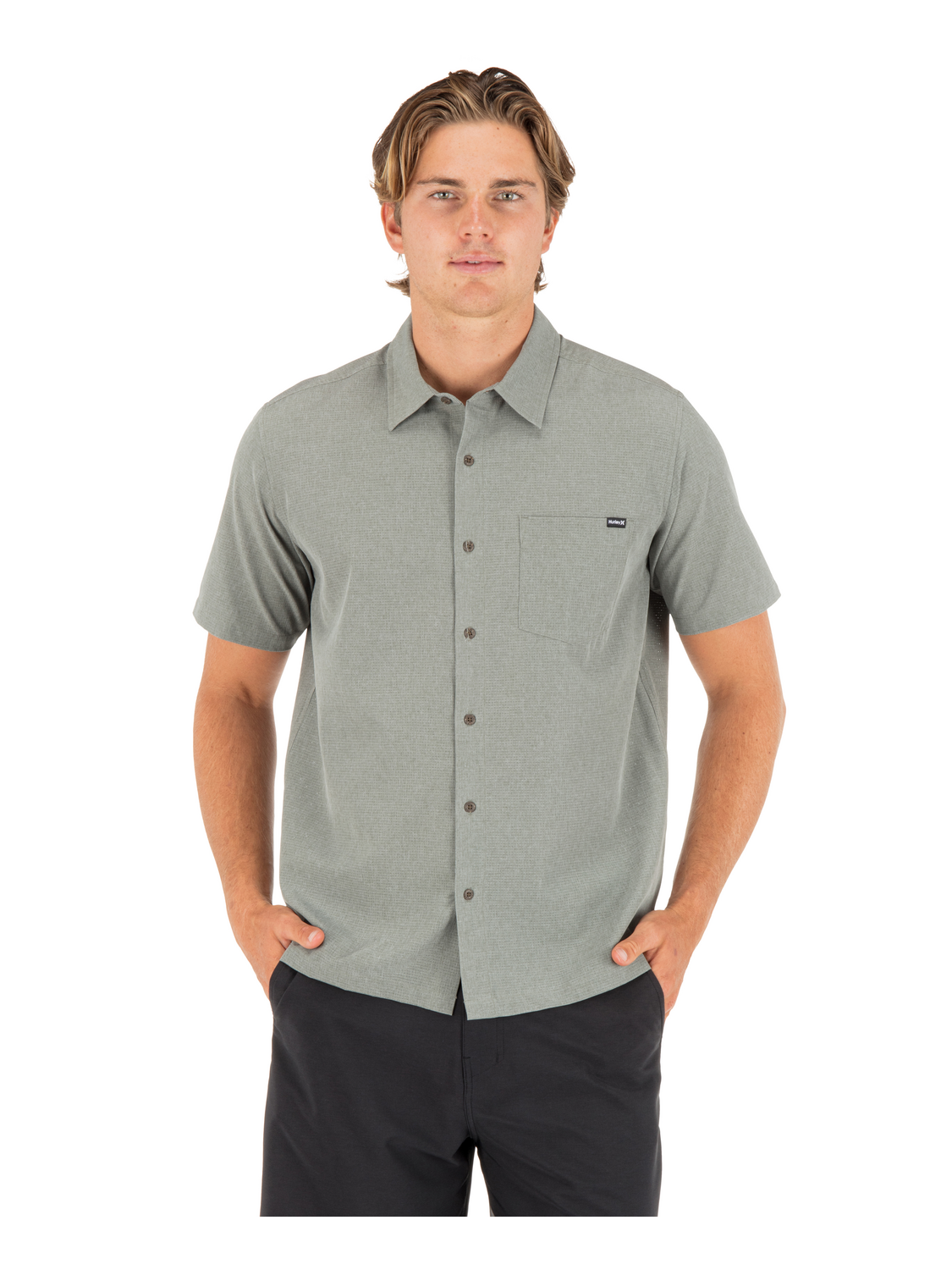 Phantom Flow Short Sleeve in Great White