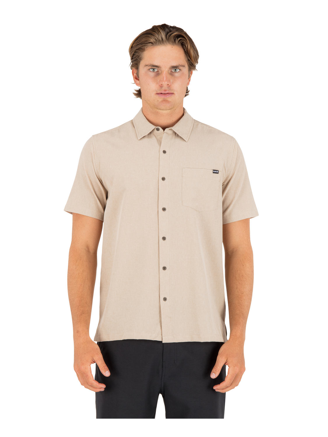 Phantom Flow Short Sleeve in Khaki