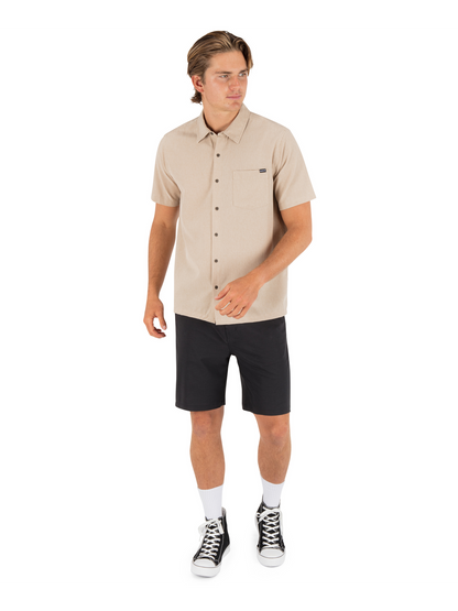 Phantom Flow Short Sleeve in Khaki