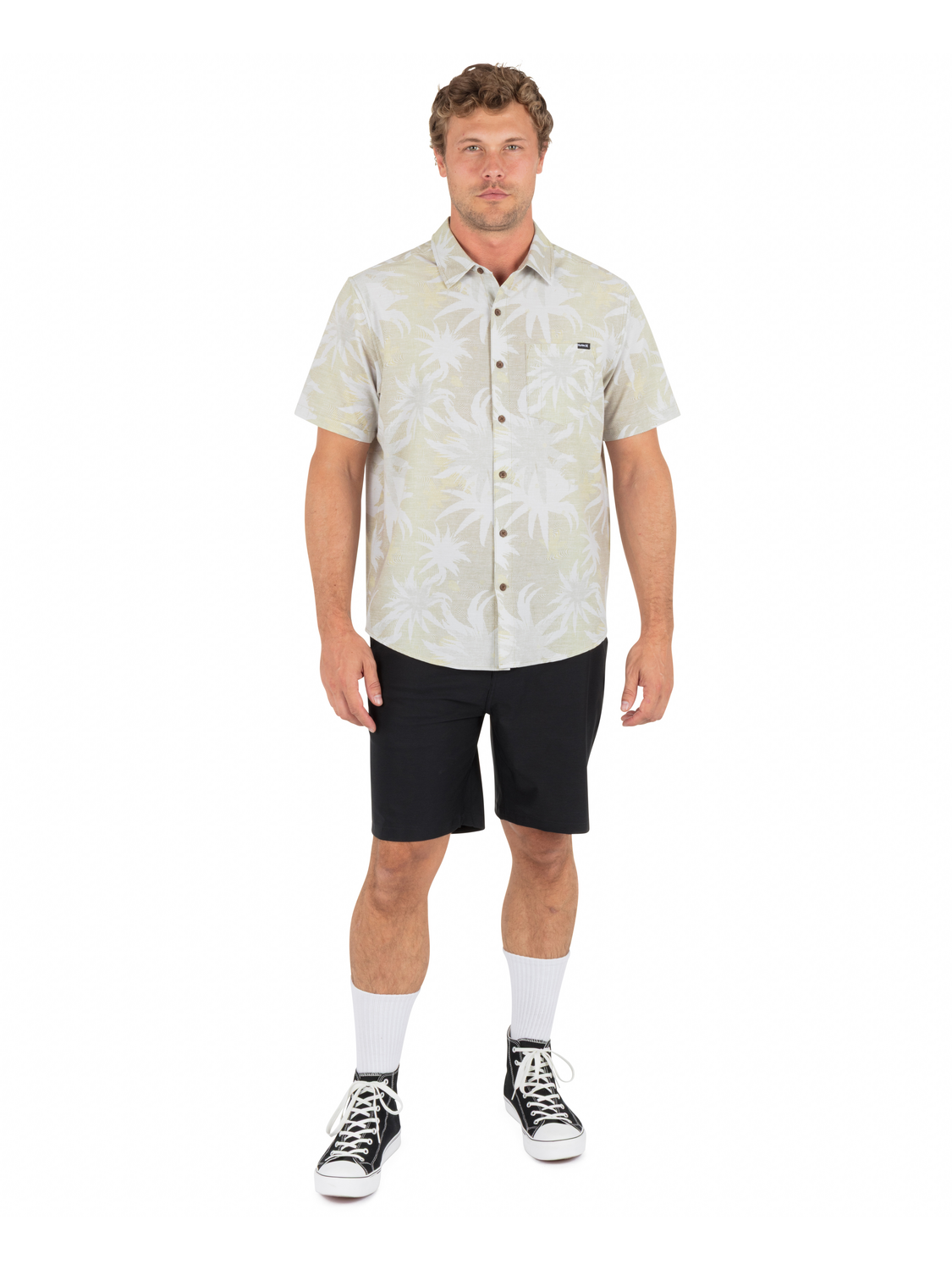 Newport Stretch Short Sleeve in Hazelnut