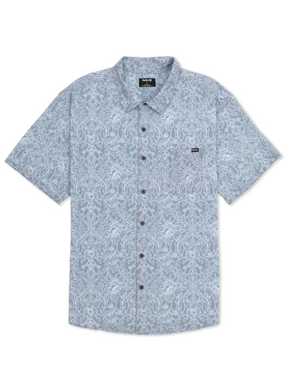 Newport Stretch Short Sleeve in Worker Blue