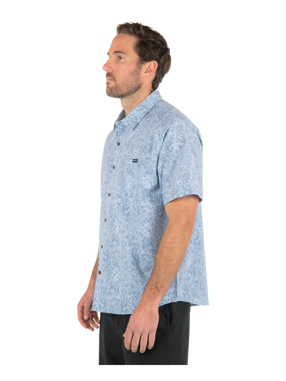 Newport Stretch Short Sleeve in Worker Blue