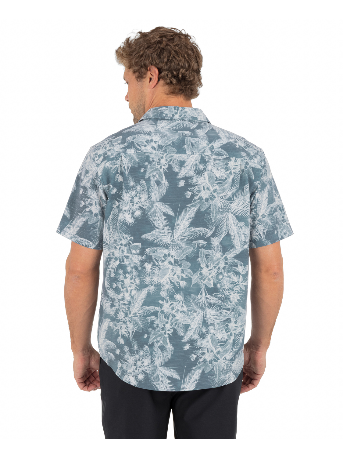 Newport Stretch Short Sleeve in Monsoon