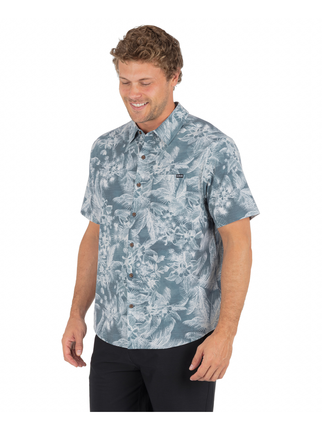 Newport Stretch Short Sleeve in Monsoon