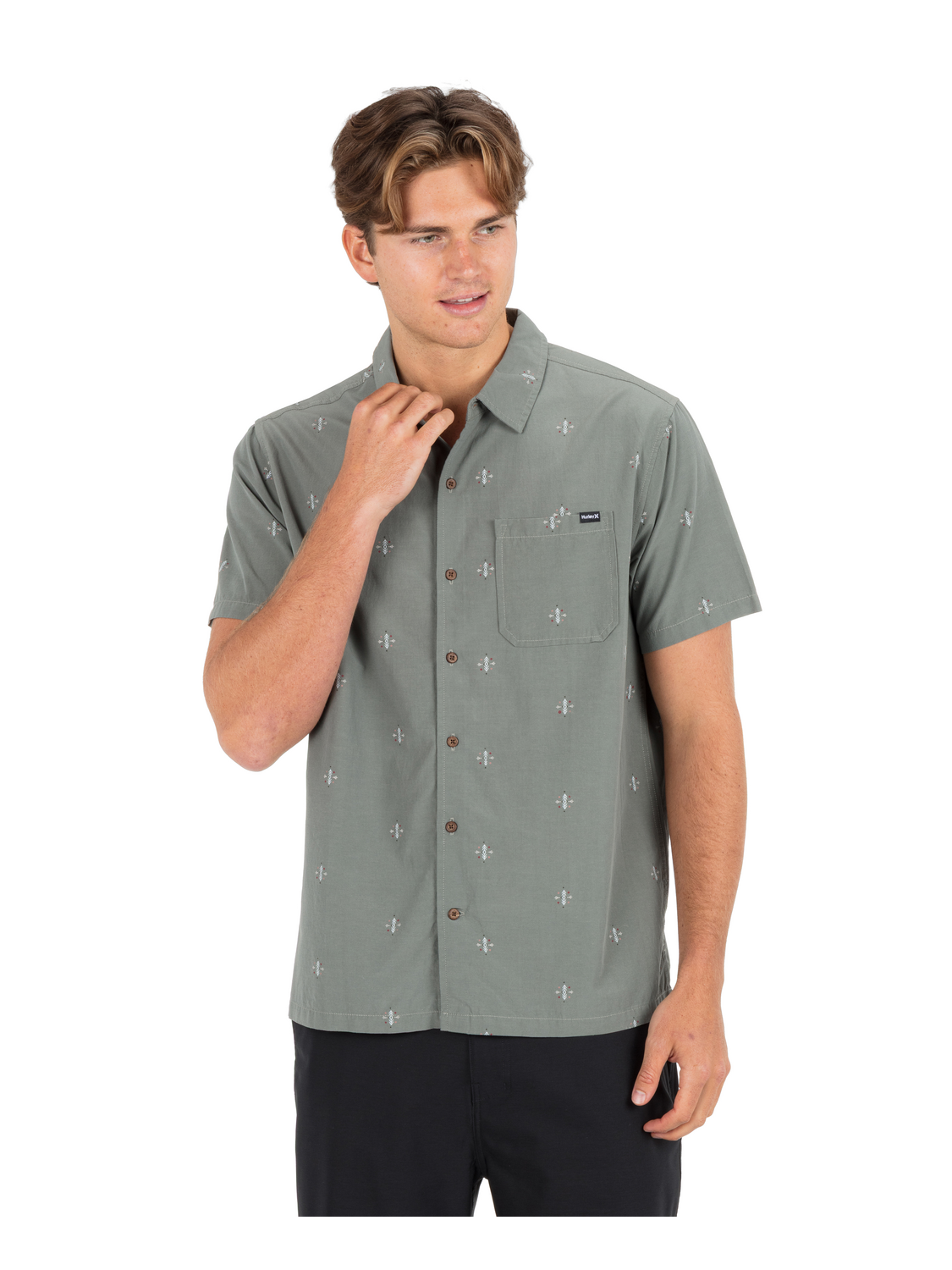 Aero Short Sleeve in Great White Combo