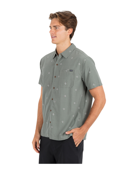 Aero Short Sleeve in Great White Combo