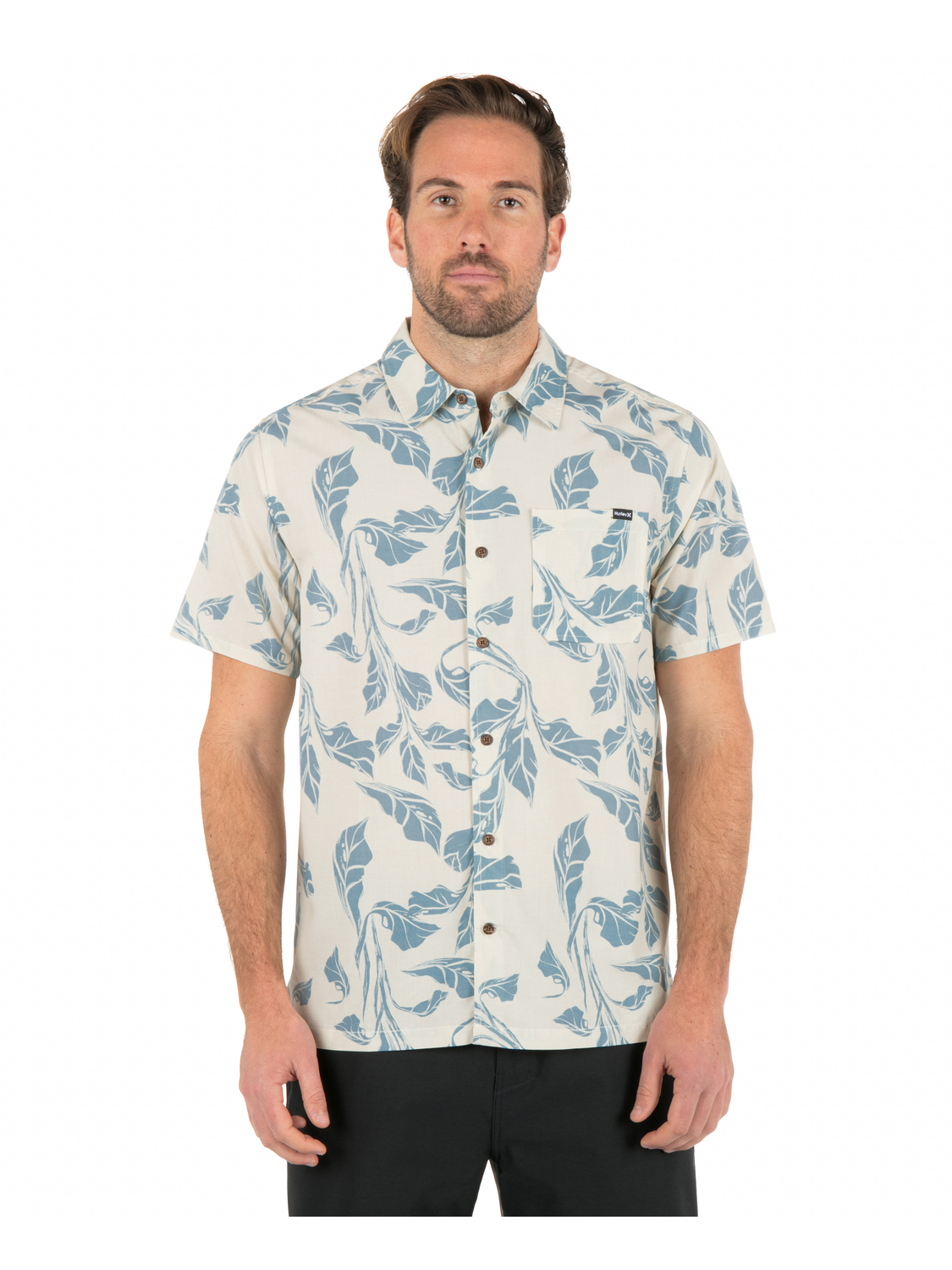 Aero Short Sleeve in Bone Combo
