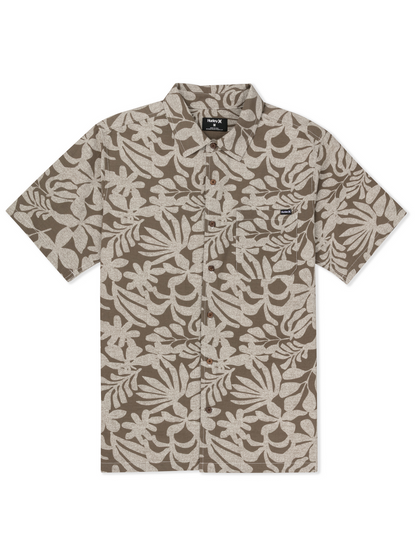 Aero Short Sleeve in Olive Grey