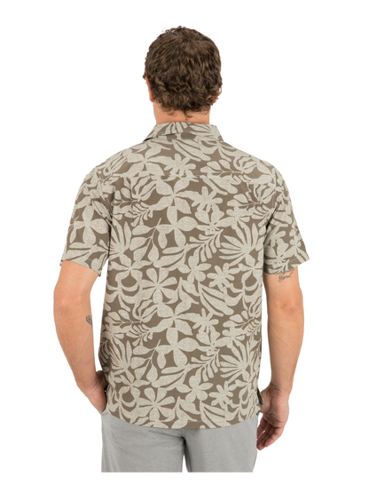 Aero Short Sleeve in Olive Grey