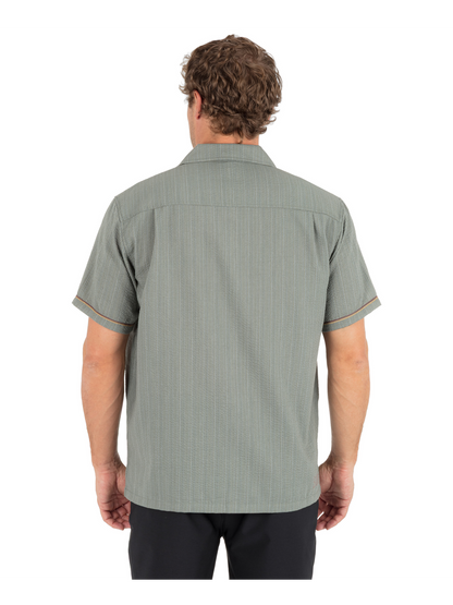 Lay Day Camp Short Sleeve in Army