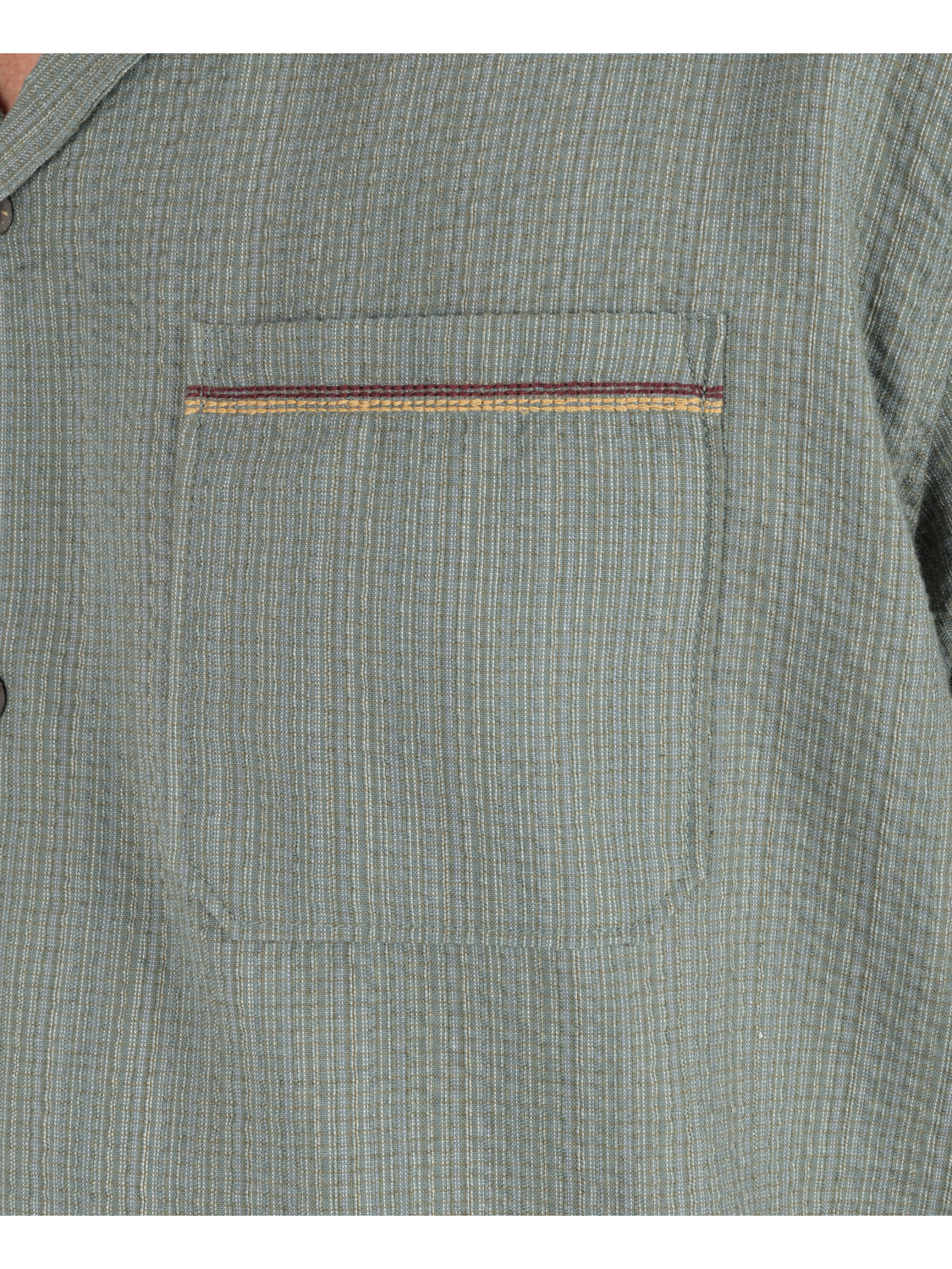 Lay Day Camp Short Sleeve in Army
