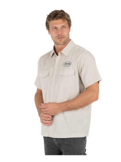 Diesel Short Sleeve in Bone