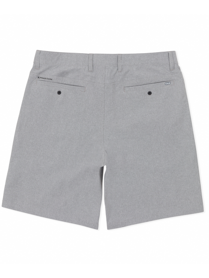 Phantom Microcheck Walkshort 20" in Black