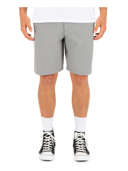 Phantom Microcheck Walkshort 20" in Black