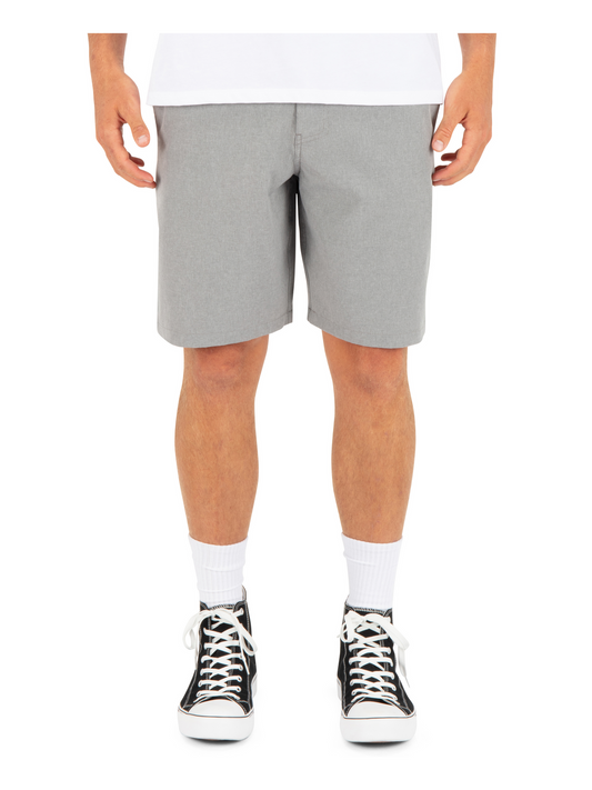 Phantom Microcheck Walkshort 20" in Black