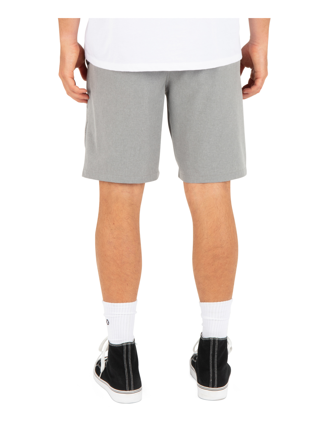 Phantom Microcheck Walkshort 20" in Black