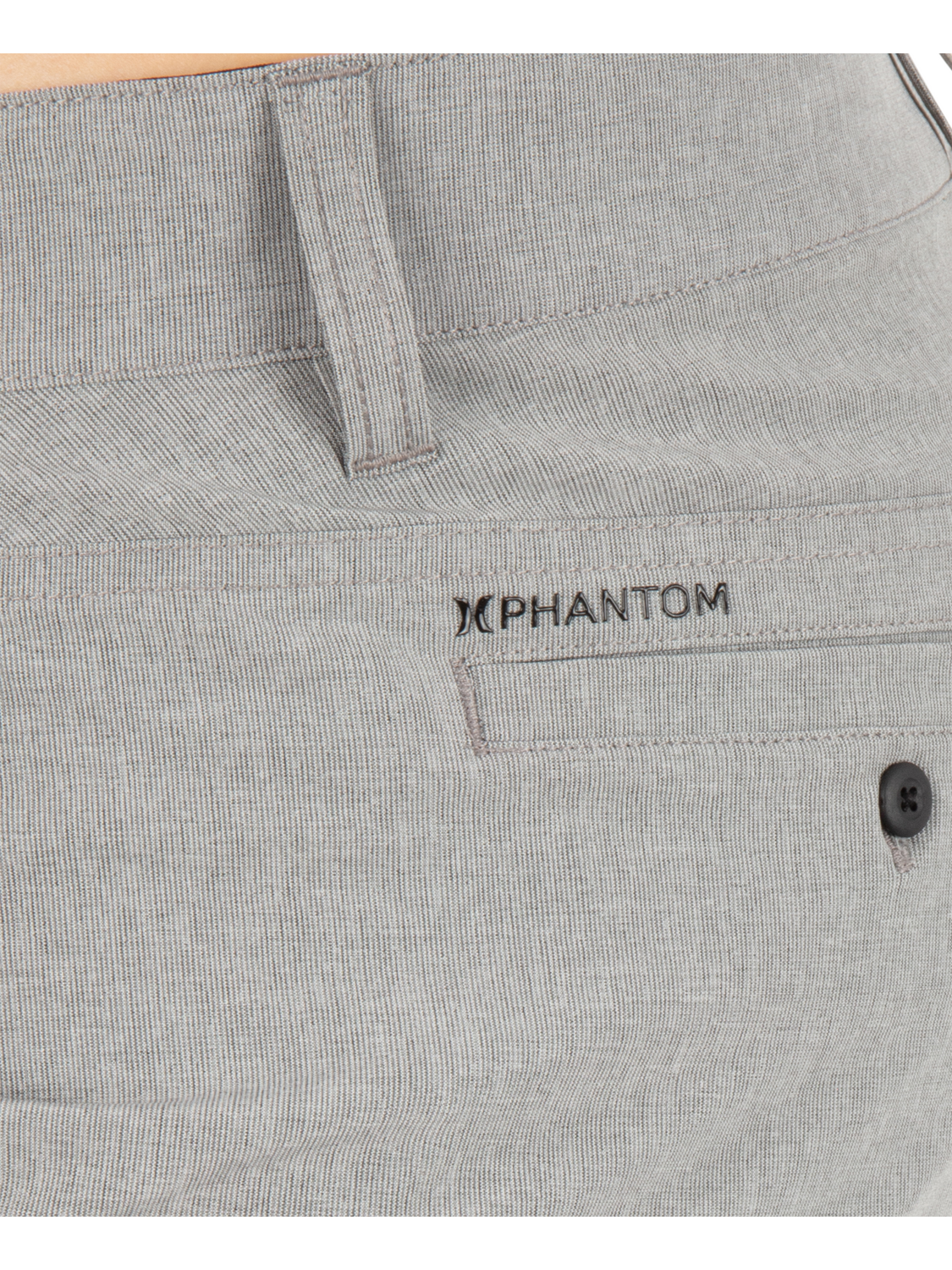 Phantom Microcheck Walkshort 20" in Black