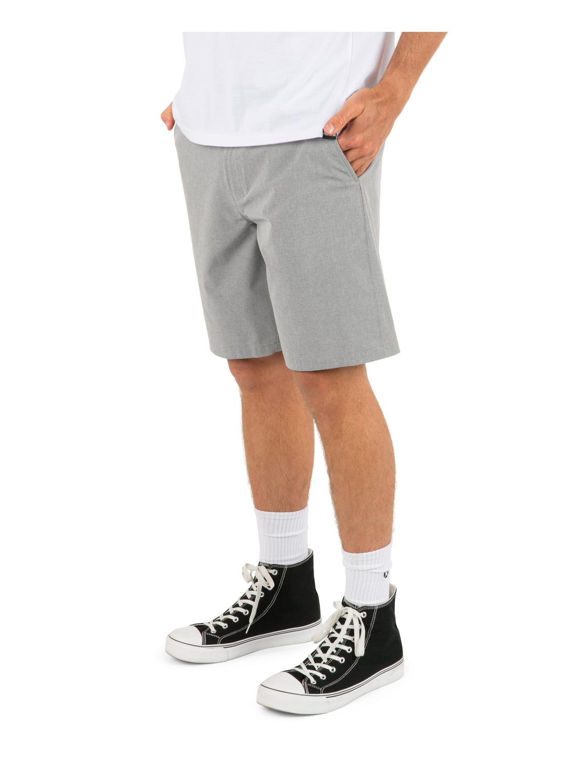 Phantom Microcheck Walkshort 20" in Particle