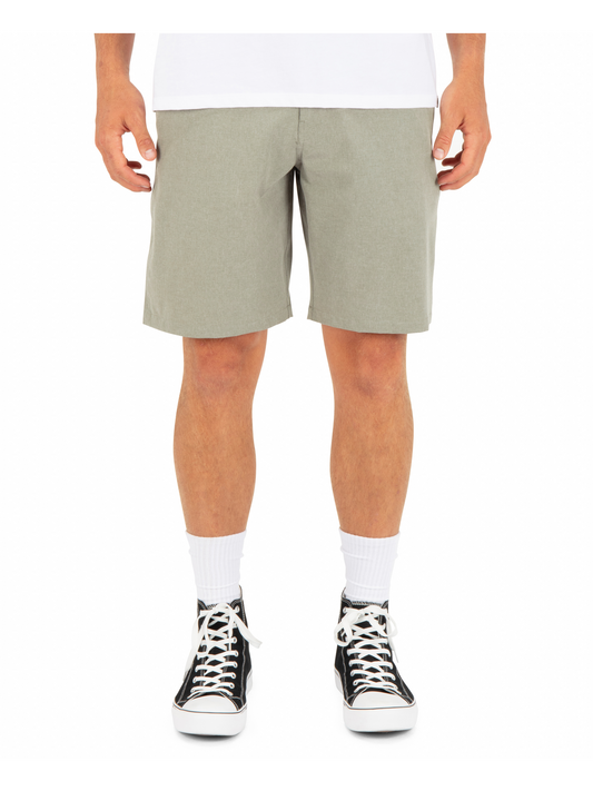 Phantom Microcheck Walkshort 20" in Olive