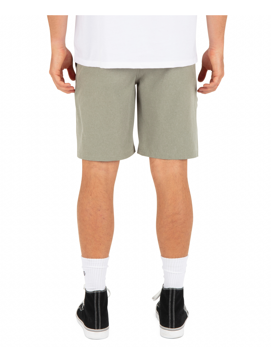Phantom Microcheck Walkshort 20" in Olive