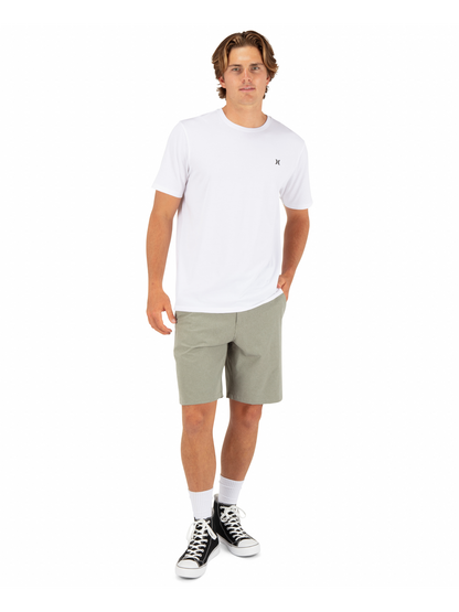 Phantom Microcheck Walkshort 20" in Olive