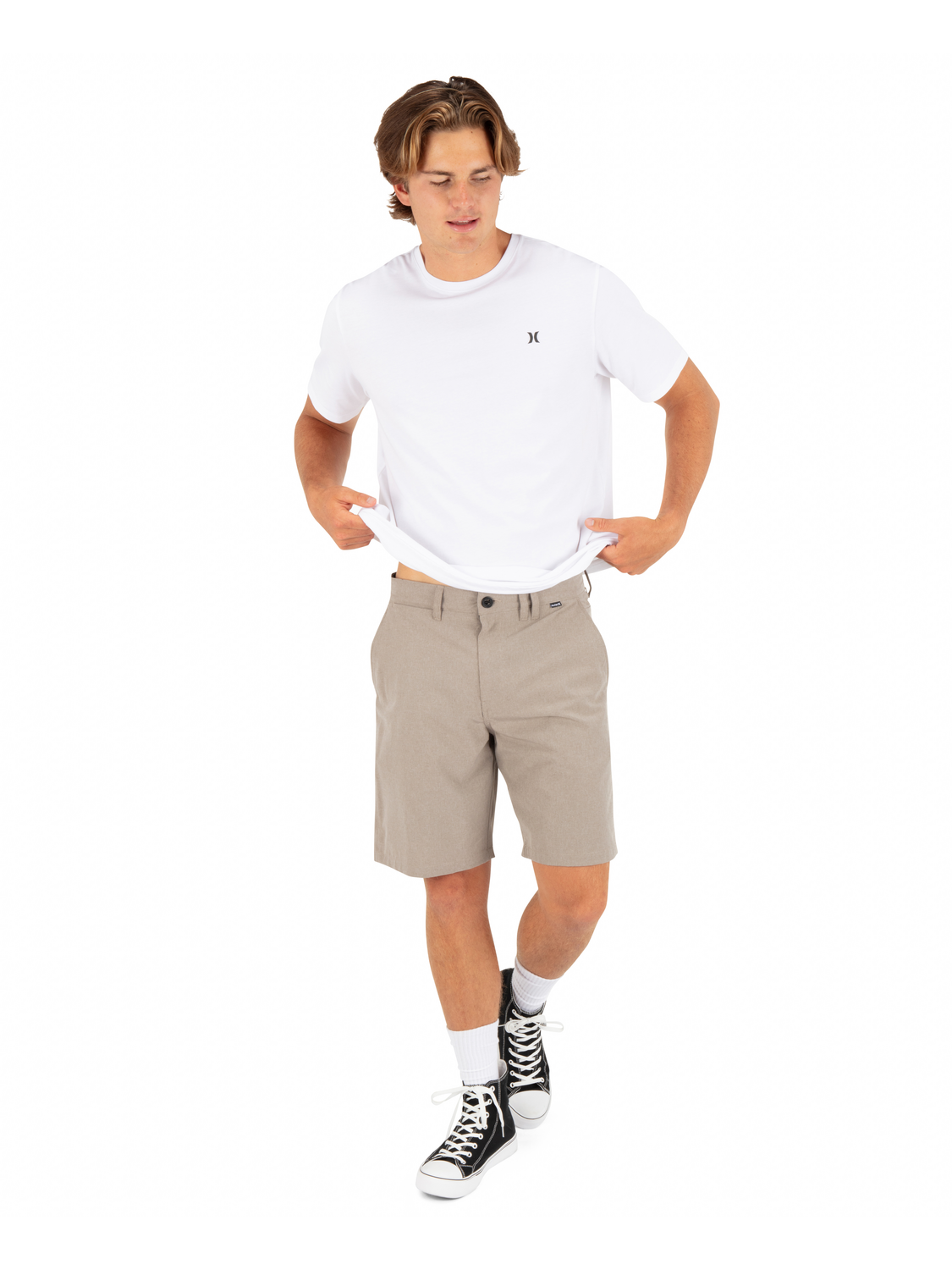 Phantom Microcheck Walkshort 20" in Woodside