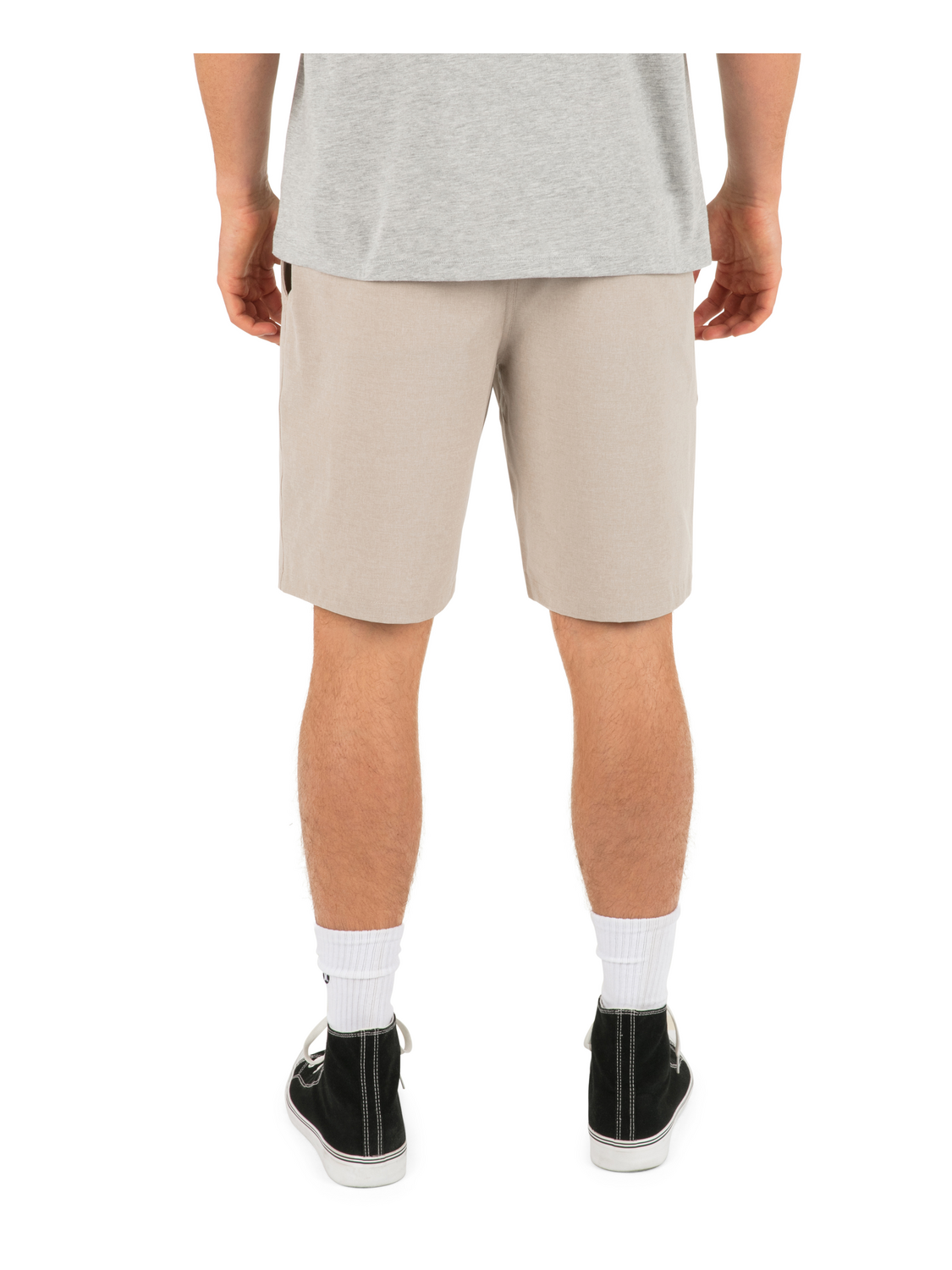 Phantom Microcheck Walkshort 20" in Khaki