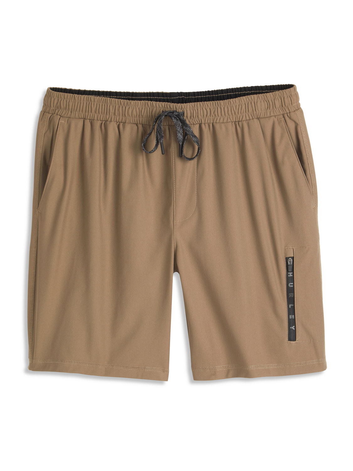 Stretch Knit Performance Short in Walnut