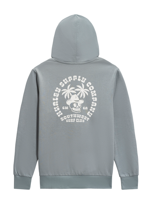 South West Surf Pullover Hoodie in Gladiator Grey