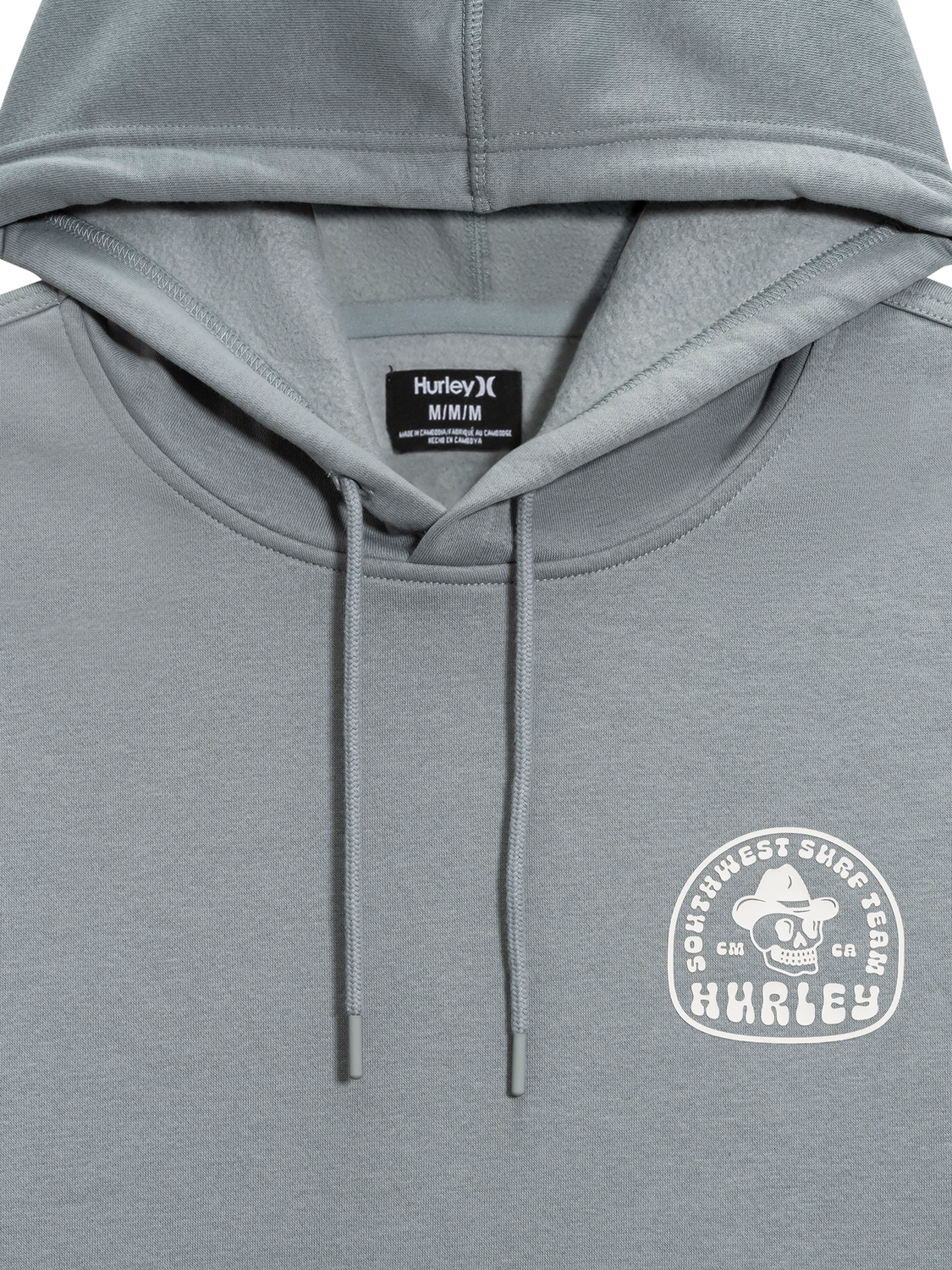 South West Surf Pullover Hoodie in Gladiator Grey